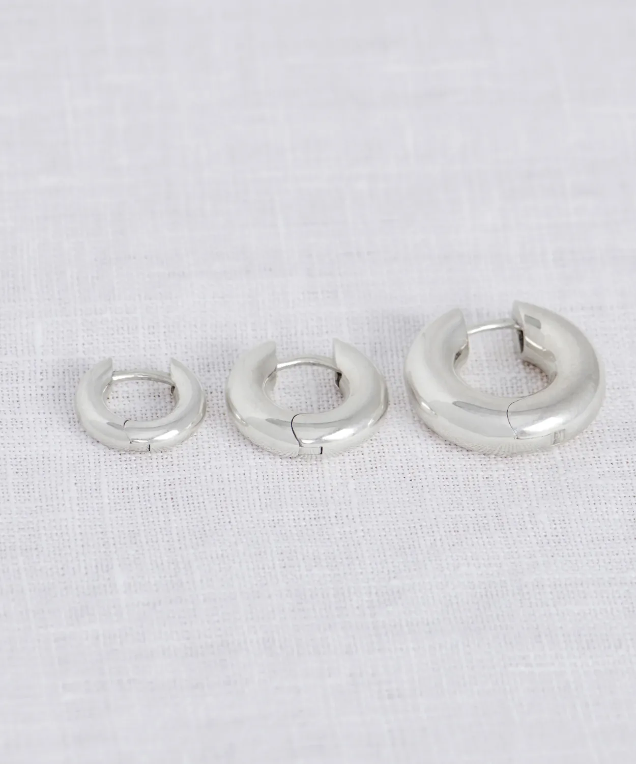 Outlet Large Bagel Hoops Women Jewelry
