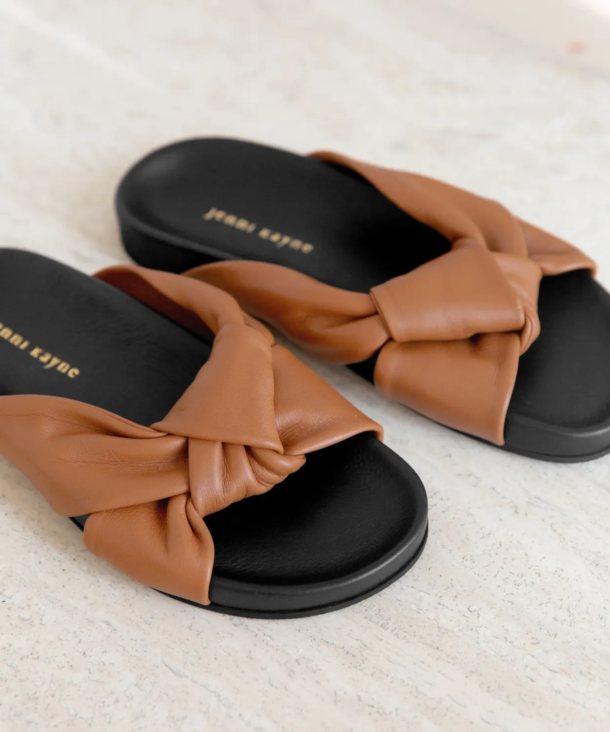 Best Leather Knot Sandal Women Sandals