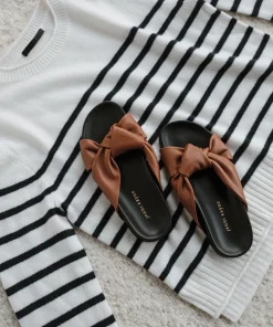 Best Leather Knot Sandal Women Sandals