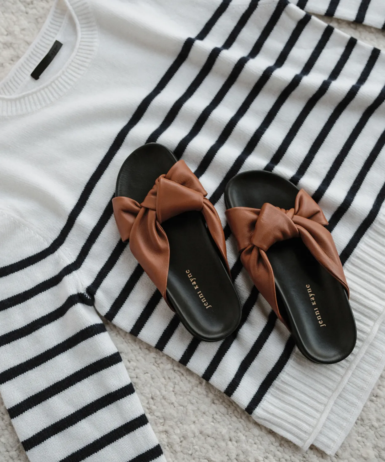 Best Leather Knot Sandal Women Sandals