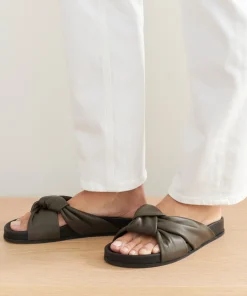 Clearance Leather Knot Sandal Women Swim & Beach