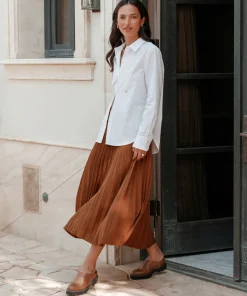 Sale Leather Lug Mule Women Mules