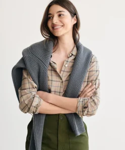 Hot Lightweight Flannel Women Button-Ups