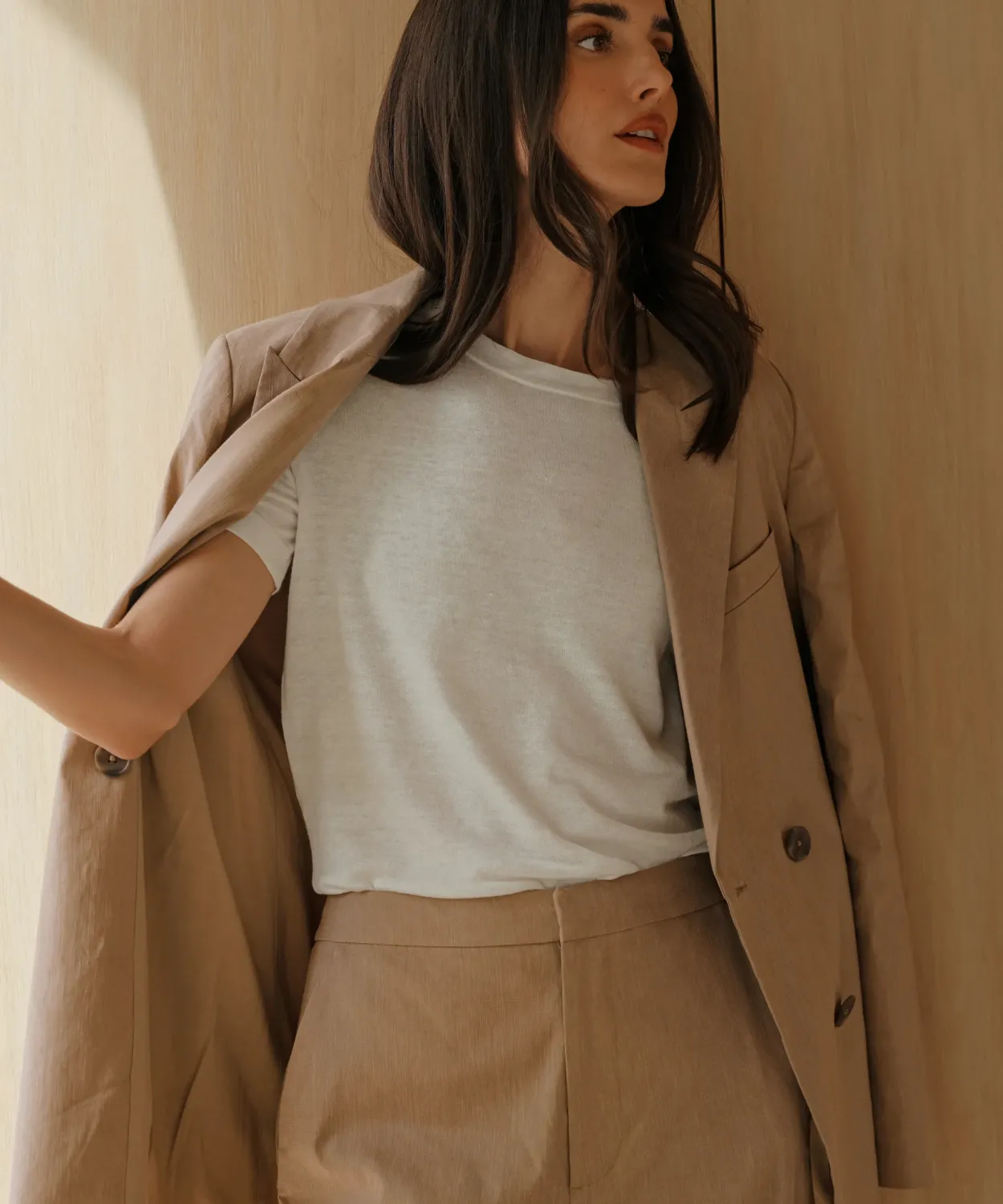 Hot Linen Keaton Blazer Women Blazers