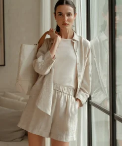 Best Linen Logan Short Women Shorts