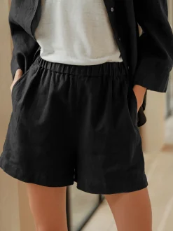 Best Linen Logan Short Women Shorts