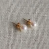 Hot Medium Loren Pearl Studs Women Jewelry