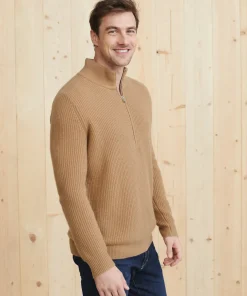 Online Men'S Wool Half Zip Men Men'S Clothing