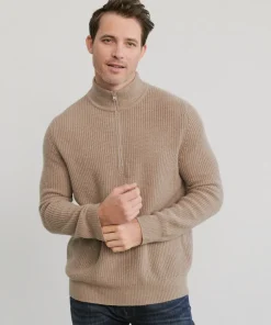 Clearance Men'S Wool Half Zip Men Men'S Clothing