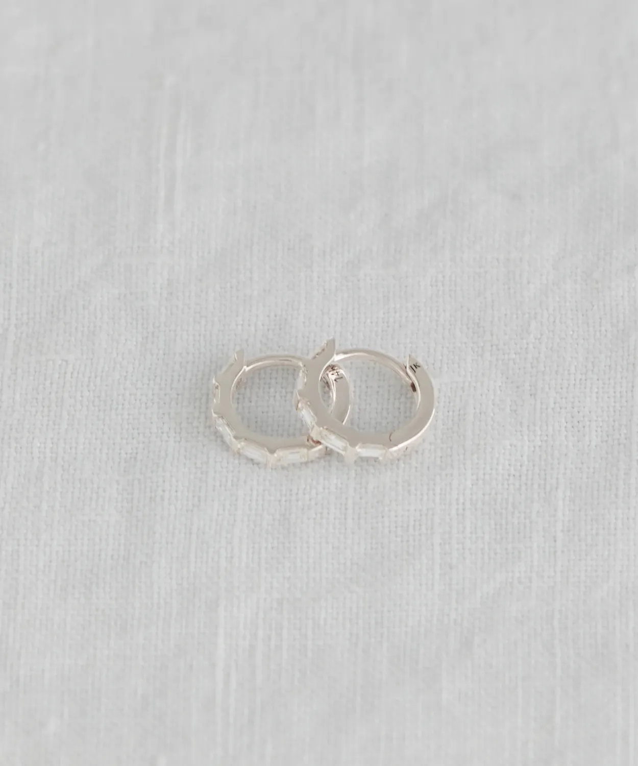 Sale Merit Baguette Hoops Women Jewelry