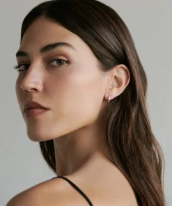 Sale Merit Baguette Hoops Women Jewelry