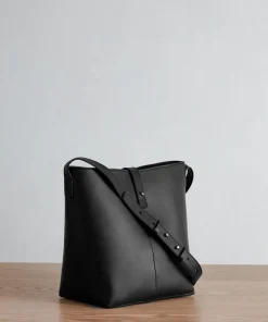 Hot Mini Leather Bucket Bag Women Small Leather Goods
