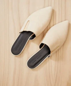 Best Oiled Leather Mule Women Flats
