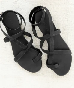 Clearance Oiled Leather Strappy Sandal Women Swim & Beach