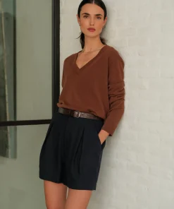 Discount Pleated Short Women Shorts