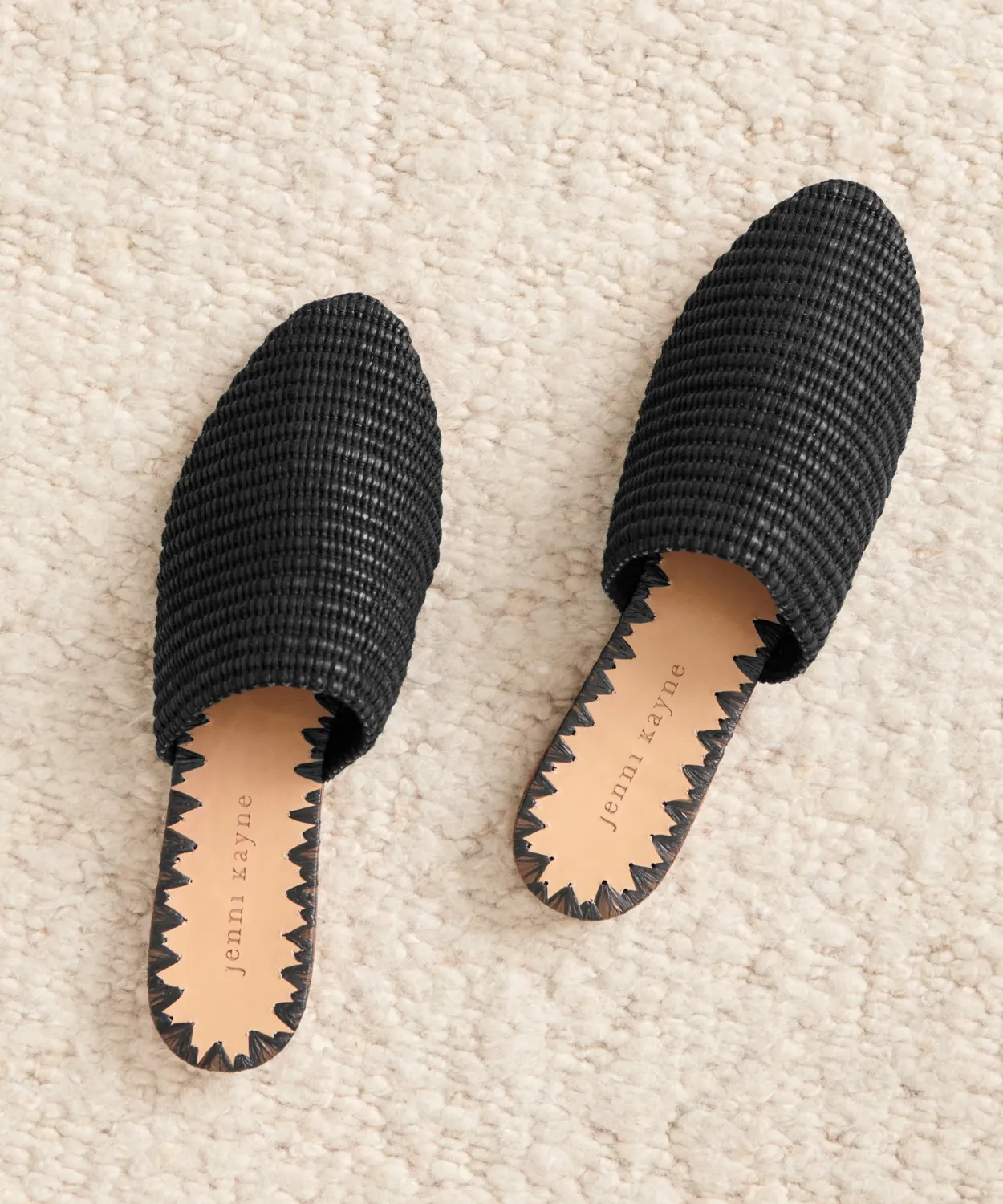 Discount Raffia Mule Women Flats