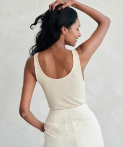 Fashion Rib Tank Women Tees & Tanks