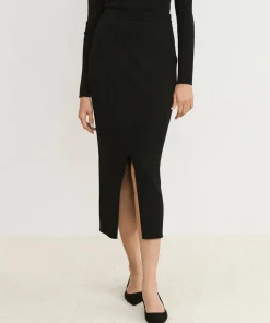 Fashion Ribbed Skirt Women Skirts