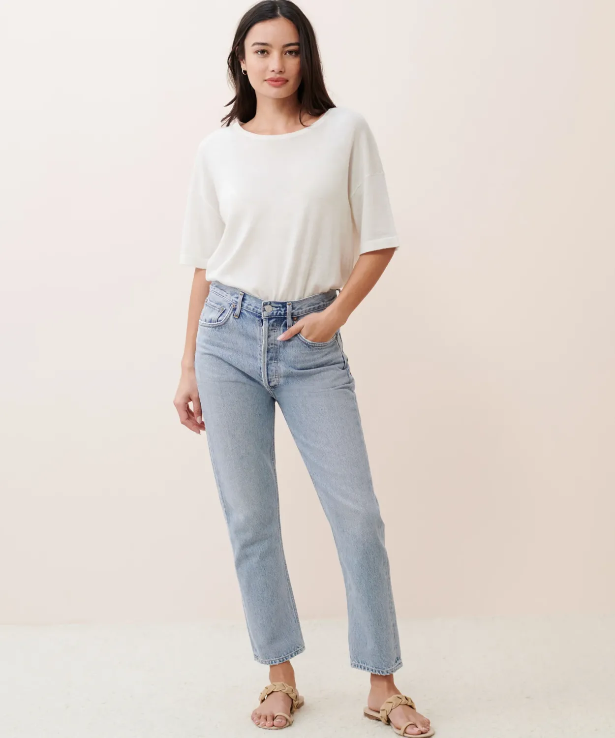 Sale Riley Crop Jean Women Denim