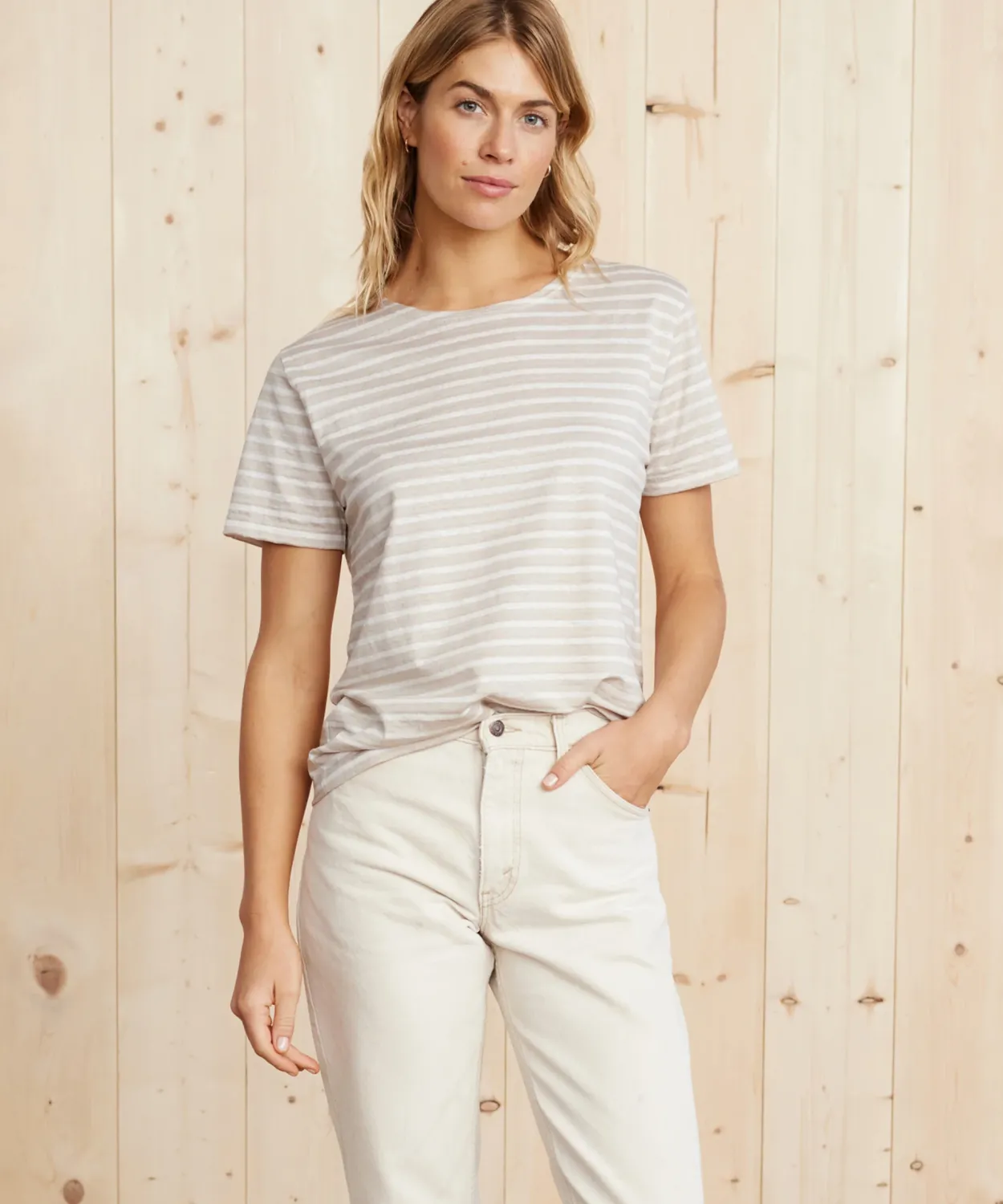 Online Rue Striped Tee Women Tees & Tanks