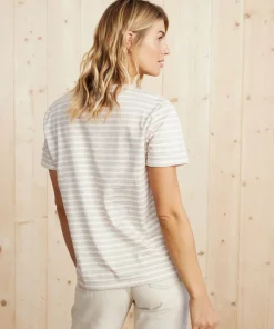 Online Rue Striped Tee Women Tees & Tanks