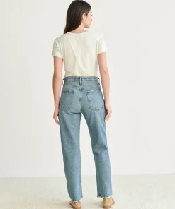 Hot 90'S Pinch Waist Jean Women Denim