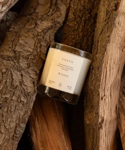 Outlet Santo Wood Candle Women Apothecary