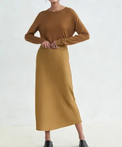 New Satin Slip Skirt Women Skirts