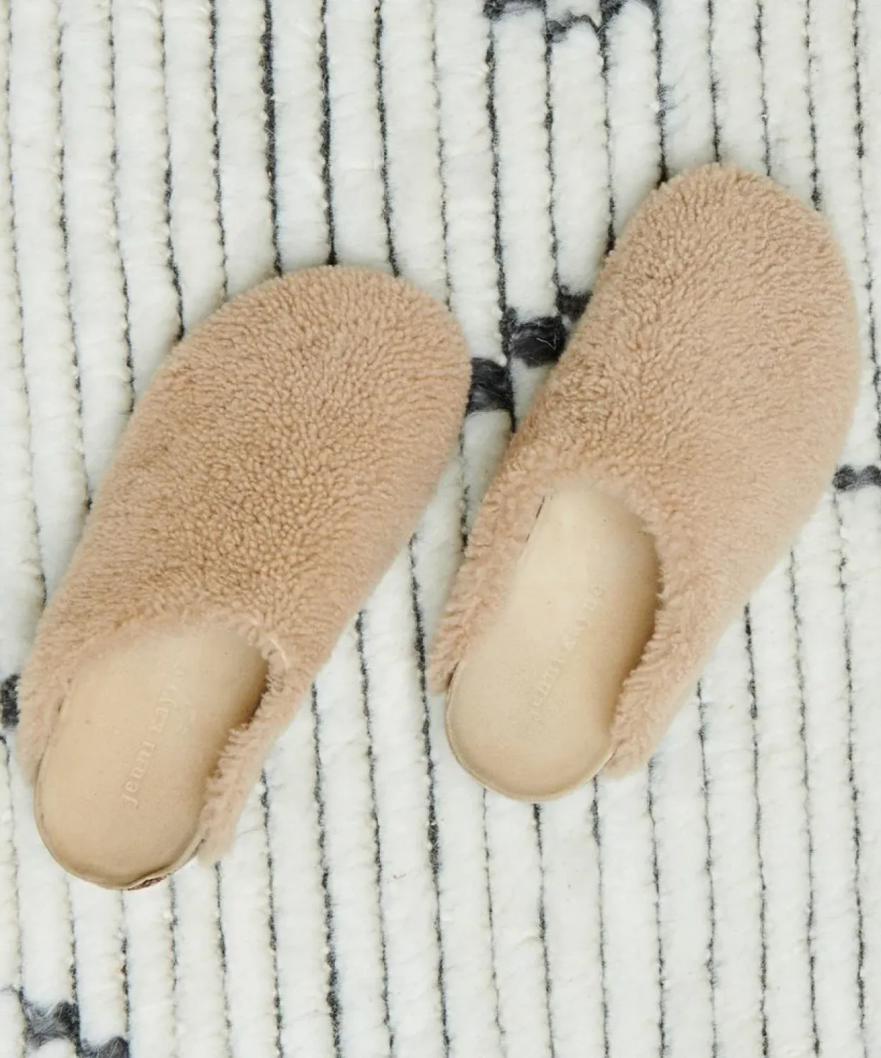 Hot Shearling Moc Clog Women Flats