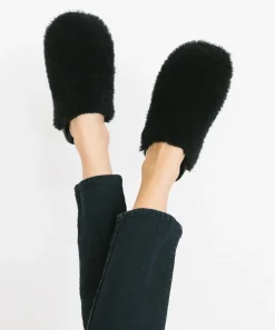Best Shearling Moc Clog Women Flats