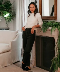 Clearance Shearling Mule Women Flats