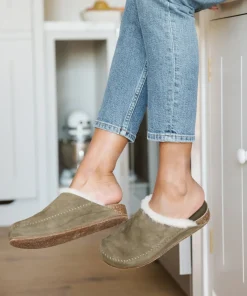 Discount Shearling-Lined Moc Clog Women Mocs