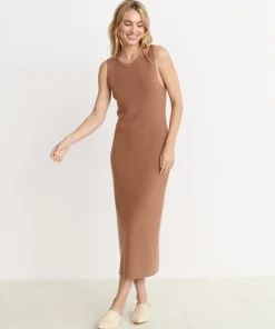 Clearance Sleeveless Sweater Dress Women Sweater Dresses