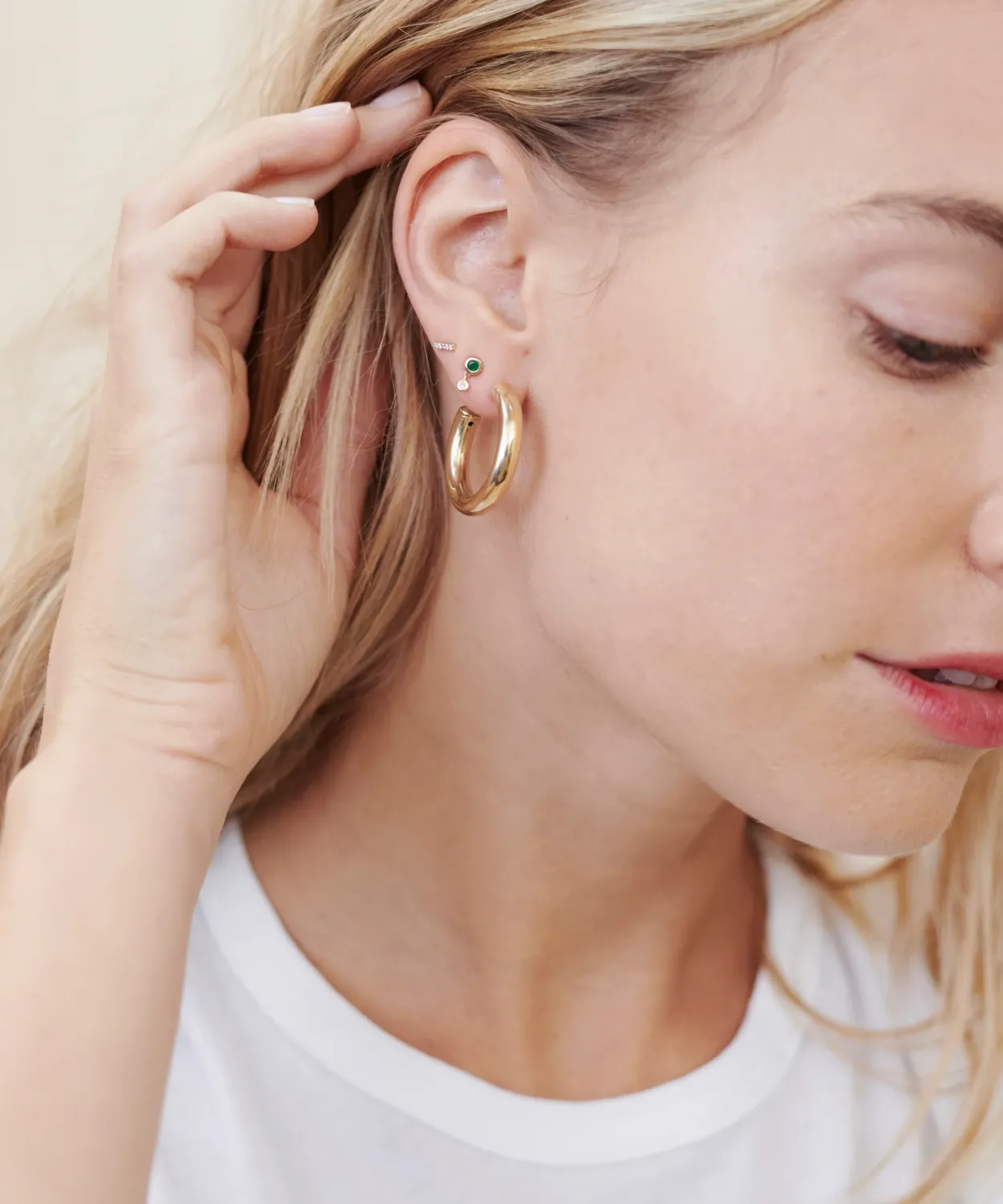 New Small Everyday Hoops Women Jewelry