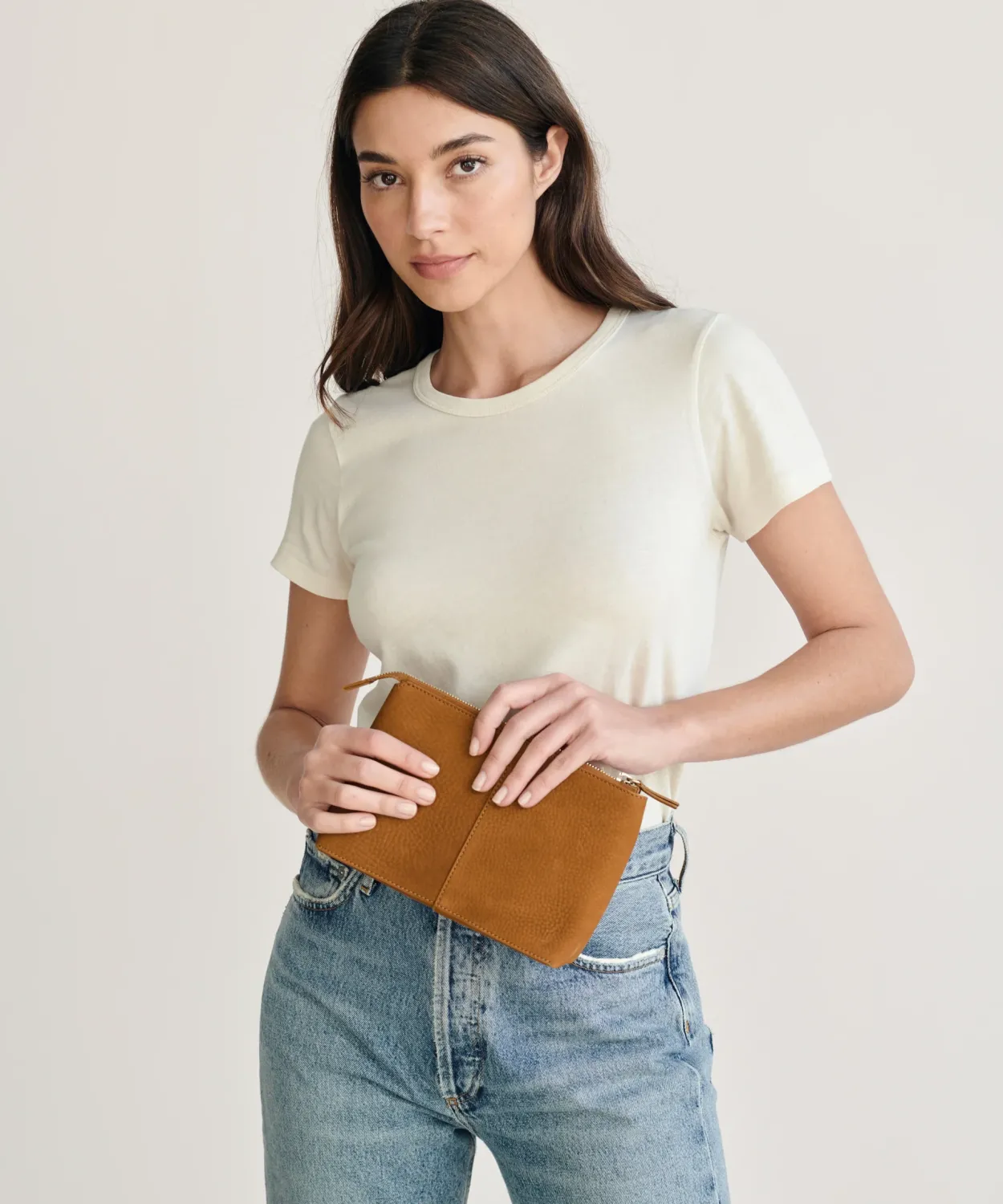 Online Small Zip Pouch Women Small Leather Goods