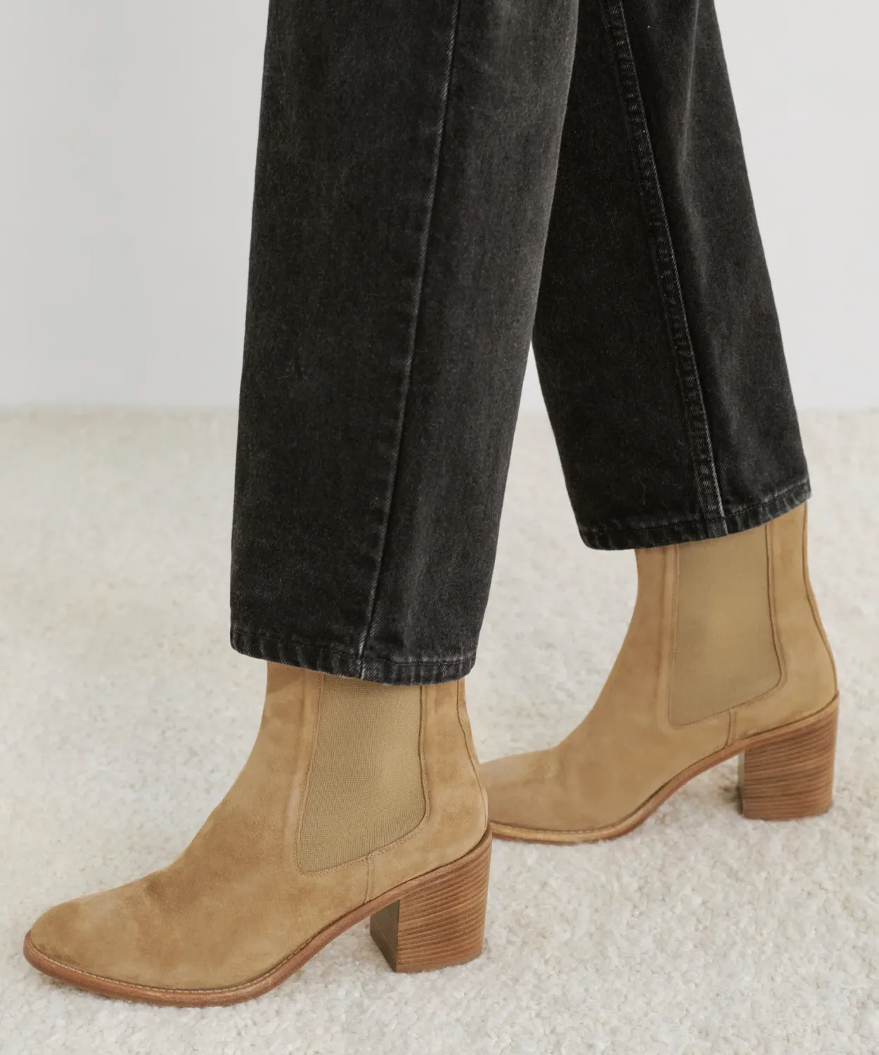 Clearance Suede Frankie Chelsea Boot Women Boots