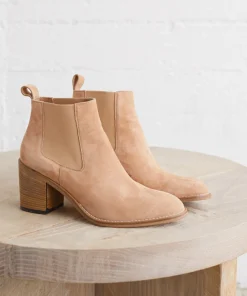 Best Suede Heeled Chelsea Boot Women Heels
