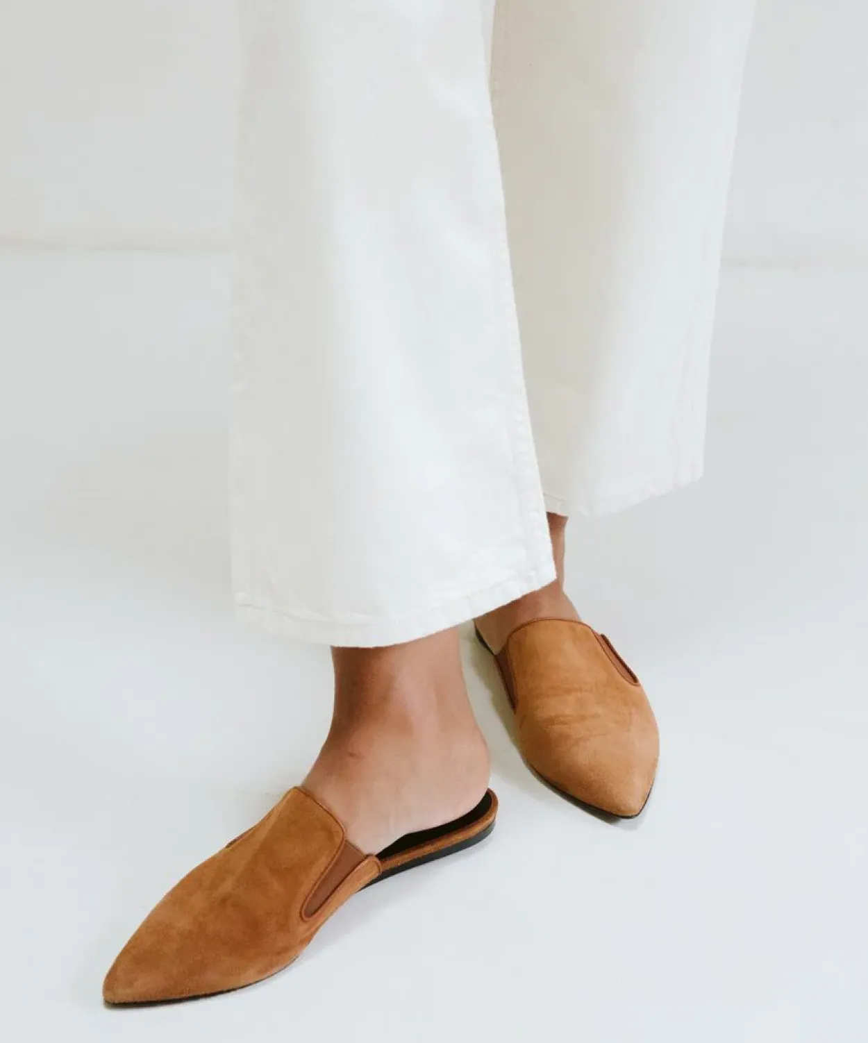 Sale Suede Mule Women Flats