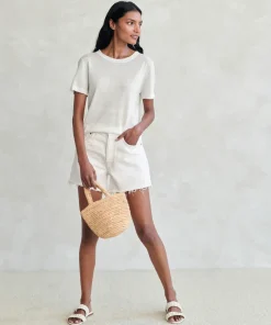 Sale Summer Basic Tee Women Tees & Tanks