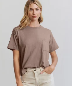 Best Vintage Pocket Tee Women Tees & Tanks