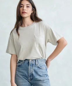 Sale Vintage Pocket Tee Women Tees & Tanks