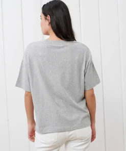 Fashion Vintage Pocket Tee Women Tees & Tanks