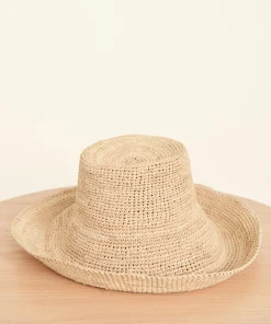 Discount Wide Brim Raffia Hat Women Hats & Beanies