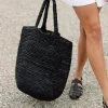 Discount Woven Raffia Tote Women Handbags & Clutches
